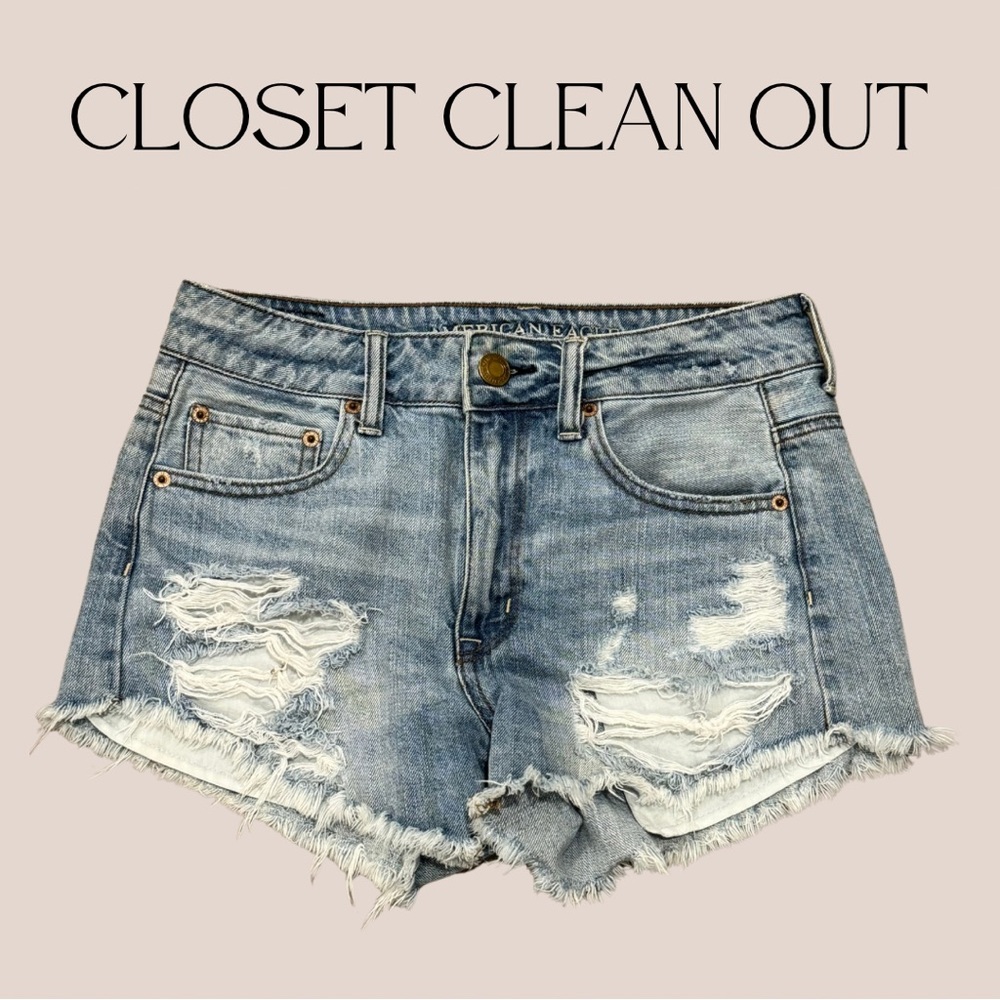 SALE ‼️ AE Hi Rise Festival Shorts